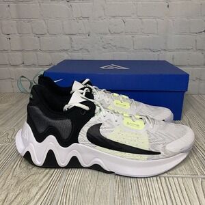 Nike Giannis Immortality 2 Basketball Shoes Mens 11.5 White Black DM0825-101 New